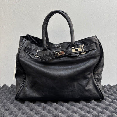 00s Buffalo Bobs Cowhide Leather Firkin Bag