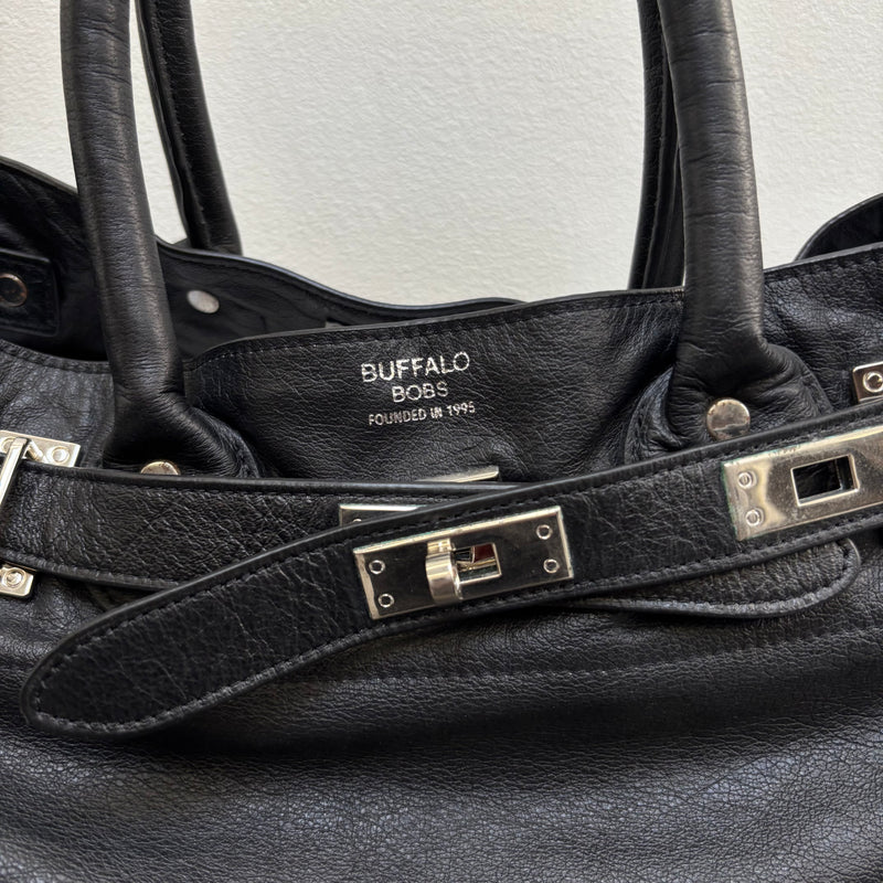 00s Buffalo Bobs Cowhide Leather Firkin Bag