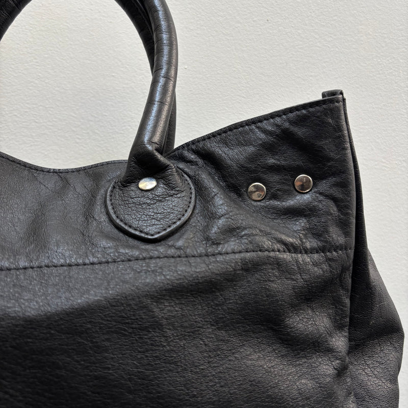00s Buffalo Bobs Cowhide Leather Firkin Bag