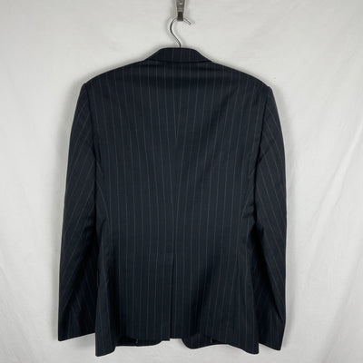 00s Dolce & Gabanna Suit Set Dark Grey Pinstripe