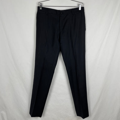 00s Dolce & Gabanna Suit Set Light Grey Pinstripe