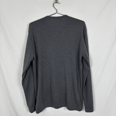 Comme Des Garçons Shirt Wool Contrast Stitch Longsleeve