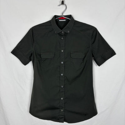 SS06 Prada Short Sleeve Tailored Button-Up Blouse