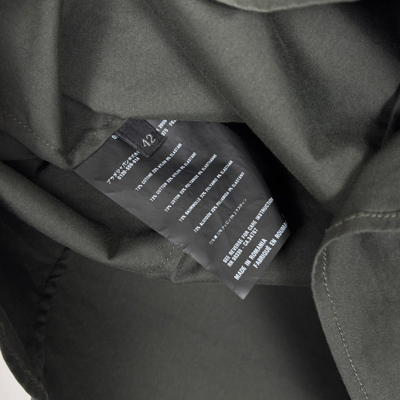 SS06 Prada Short Sleeve Tailored Button-Up Blouse