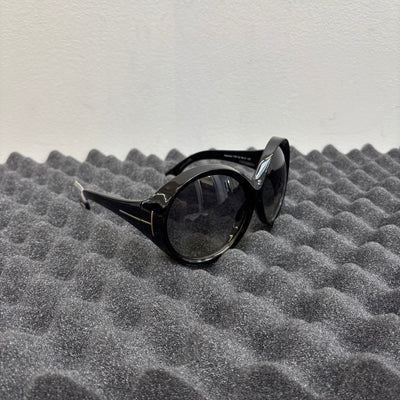 Tom Ford Gradient Round Oversized Sunglasses
