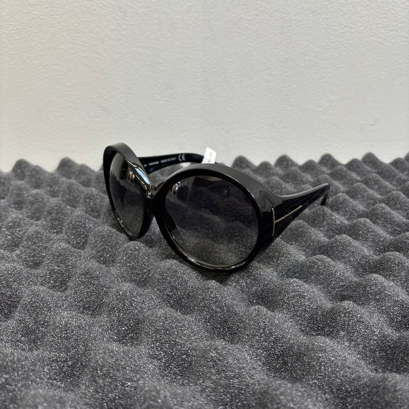 Tom Ford Gradient Round Oversized Sunglasses