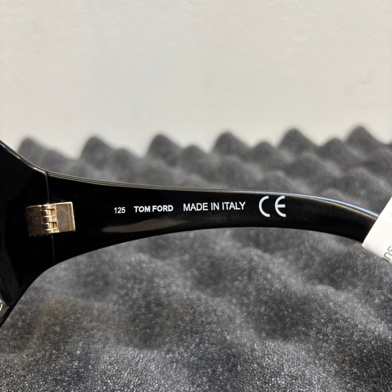 Tom Ford Gradient Round Oversized Sunglasses