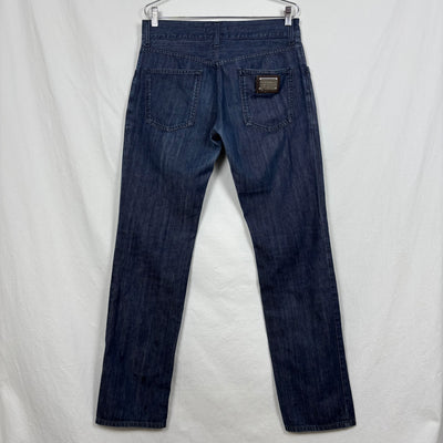 00s Dolce & Gabbana Dark Wash Straight Leg Jeans