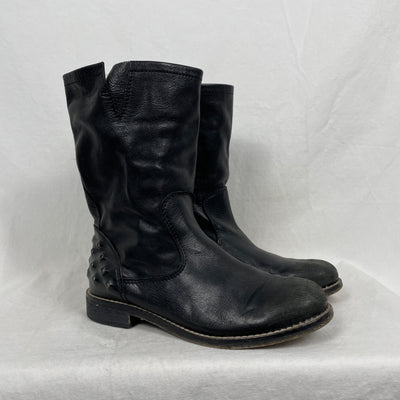 Diesel Studded Leather Boots
