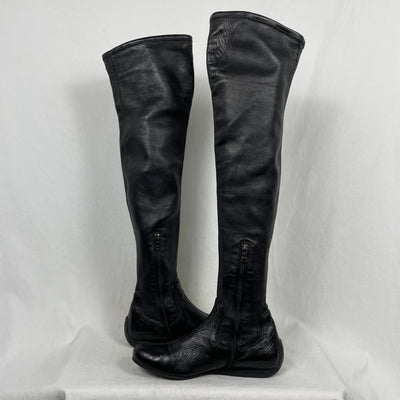 90s Prada Knee-High Leather Boots