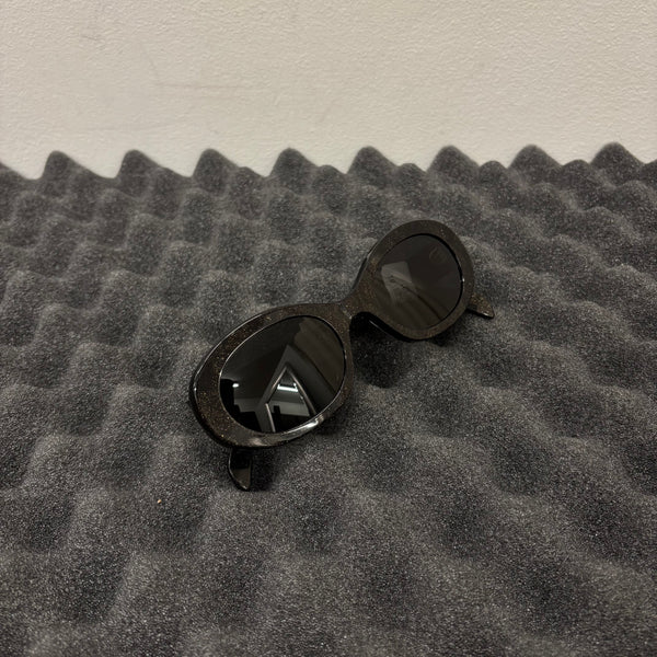 Celine Triomphe Glitter Oval Sunglasses