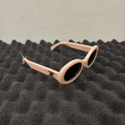 Celine Triomphe Pink Oval Sunglasses