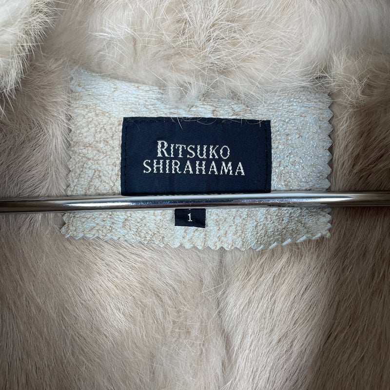 Ritsuko Shirahama Rabbit Fur Jacket