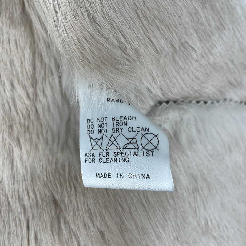 Ritsuko Shirahama Rabbit Fur Jacket