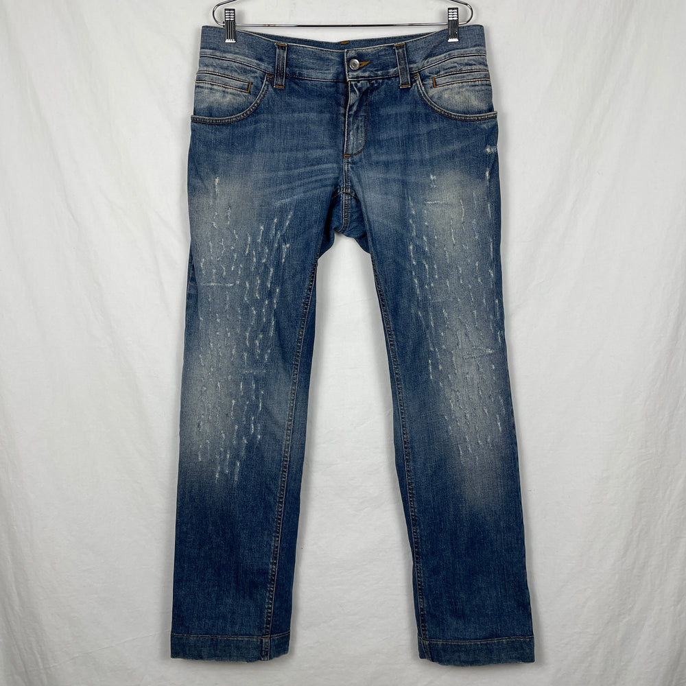 00s Dolce & Gabbana Distressed Jeans