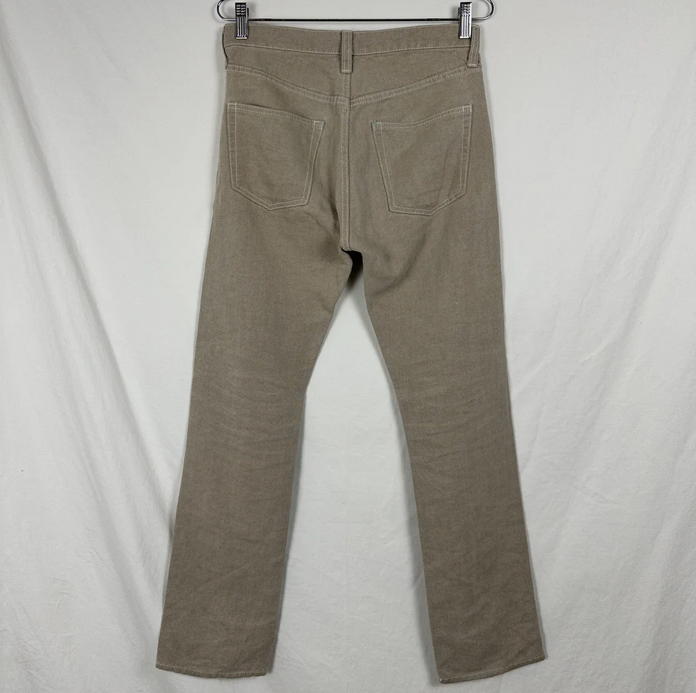 2008 Junya Watanabe Distressed Linen Trousers