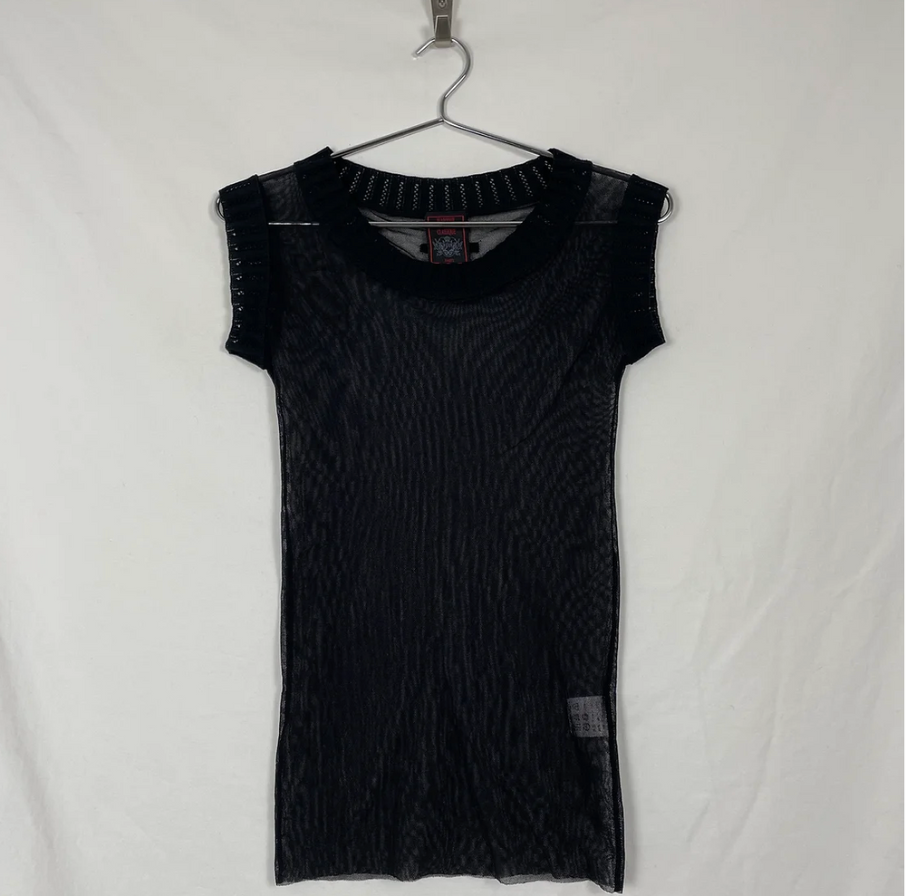 90s Jean Paul Gaultier Classique Sheer Top