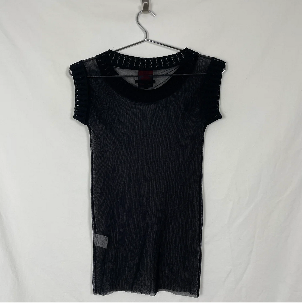 90s Jean Paul Gaultier Classique Sheer Top