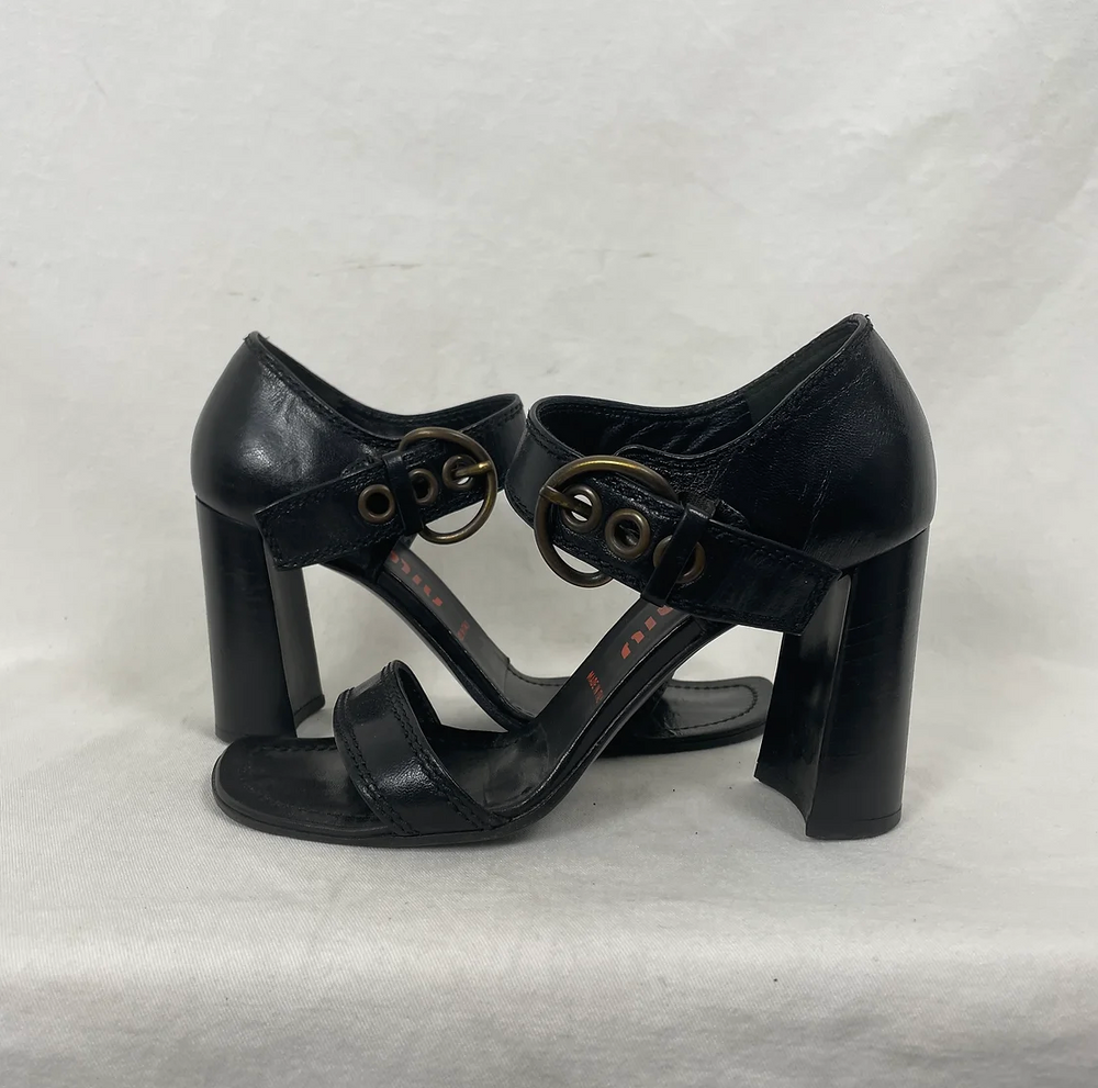 90s Miu Miu Strap Heels