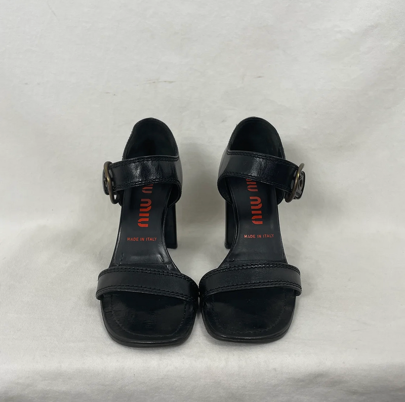 90s Miu Miu Strap Heels