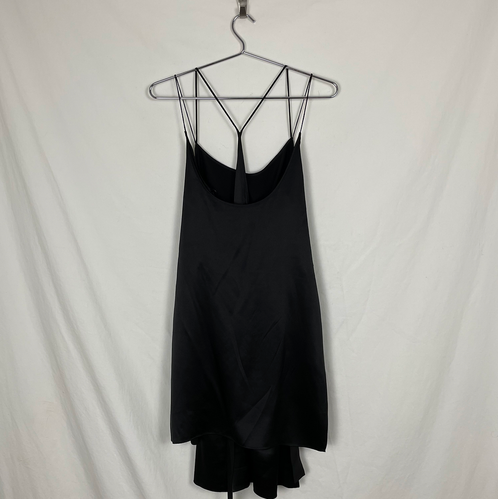 Helmut Lang Layered Strap Slip Dress