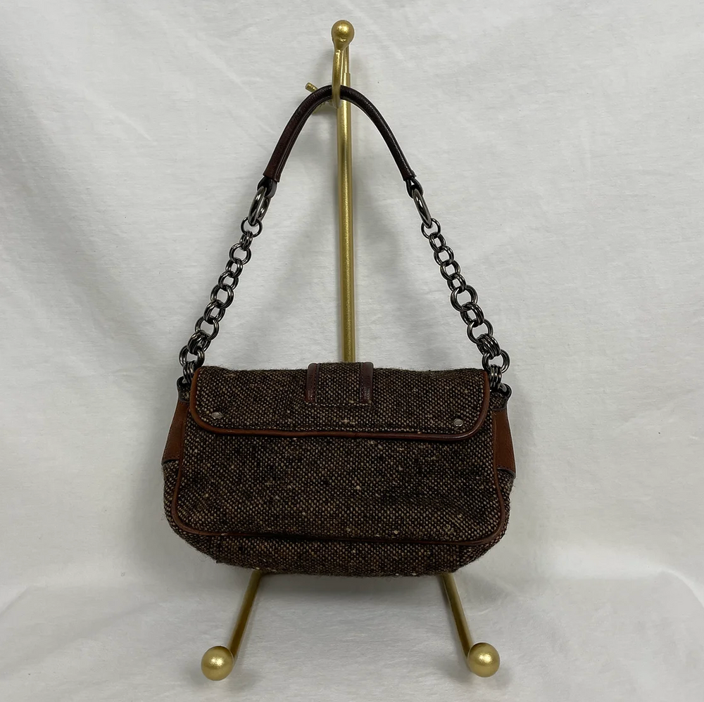 Prada Wool Mini Shoulder Bag