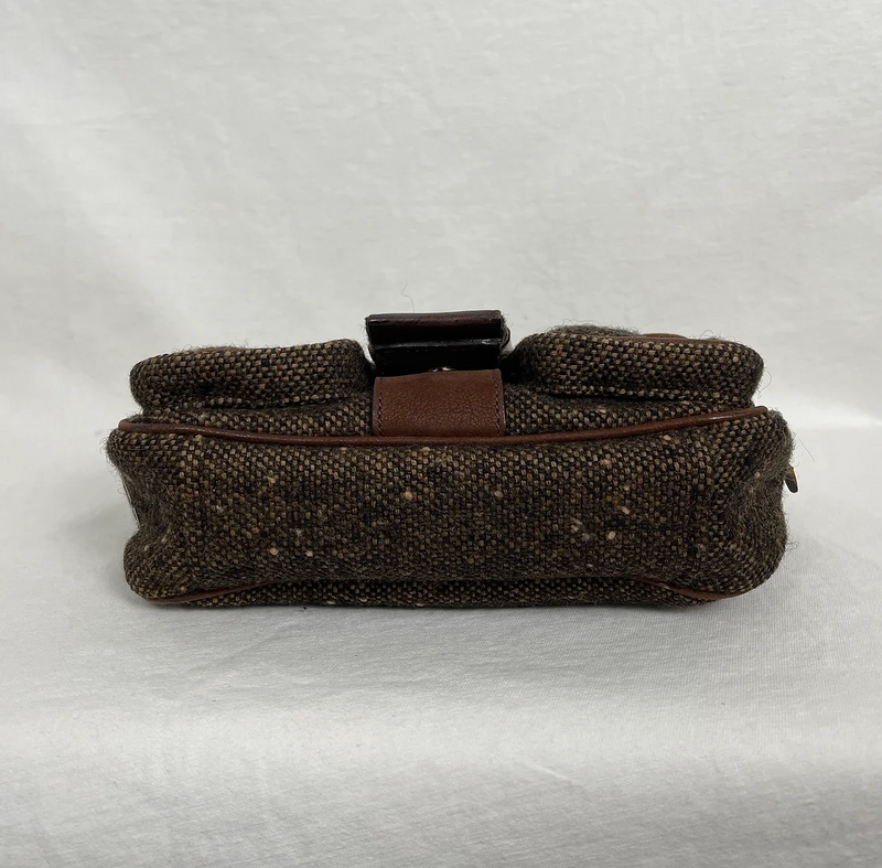 Prada Wool Mini Shoulder Bag